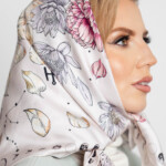 jedwabna apaszka dwustronna kwiaty zodiaku spadiora 14