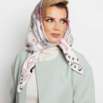 jedwabna apaszka dwustronna kwiaty zodiaku spadiora 15