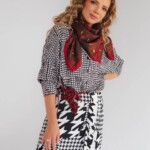 apaszka jedwabna dwustronna wisnie spadiora 37