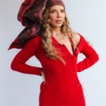 apaszka jedwabna dwustronna wisnie spadiora 43