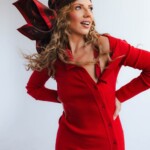 apaszka jedwabna dwustronna wisnie spadiora 45