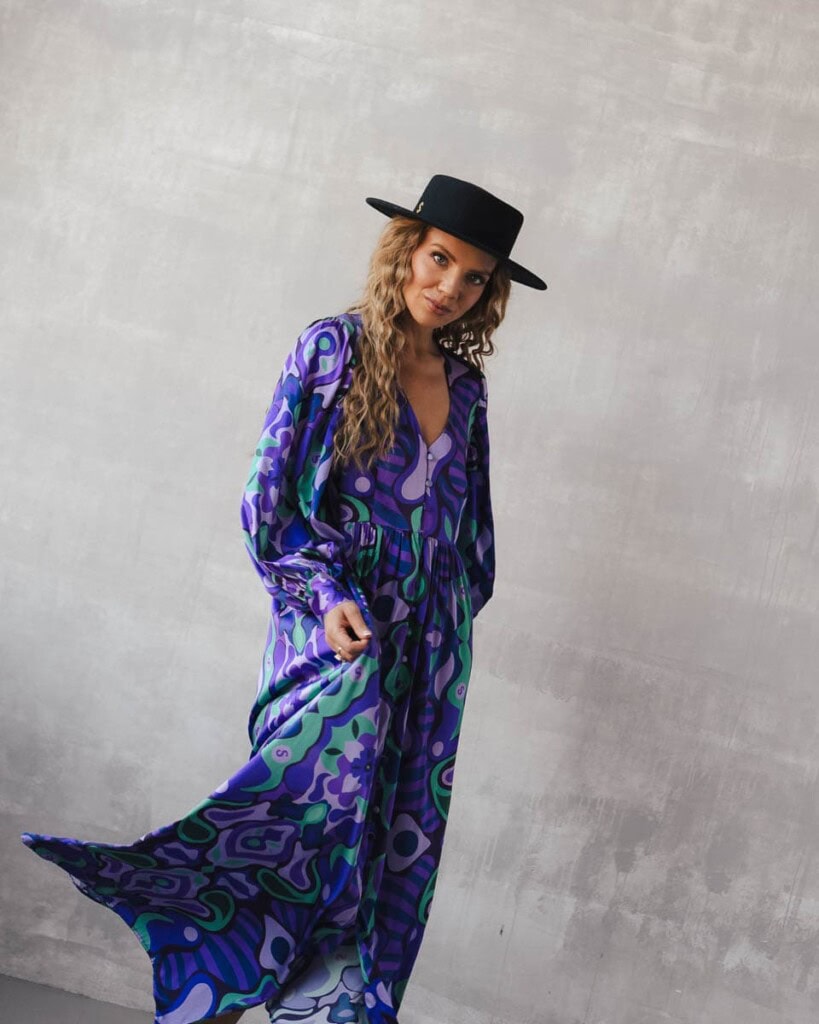 jedwabna sukienka etera spadiora 14