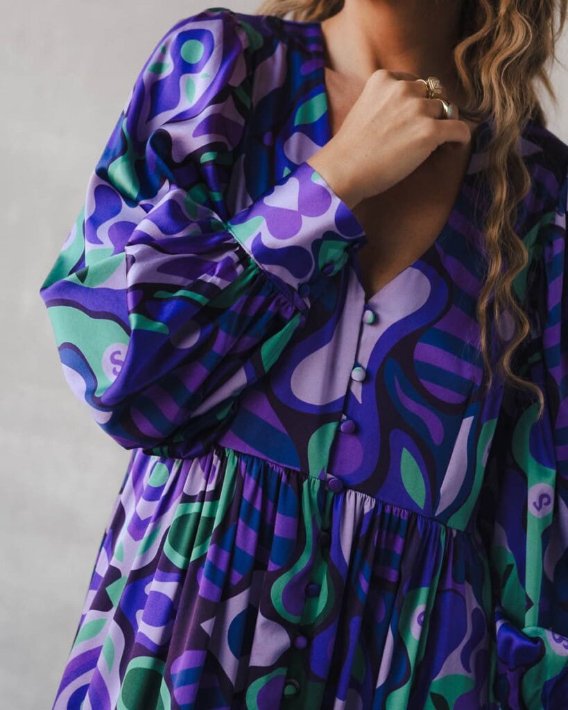 jedwabna sukienka etera spadiora 18