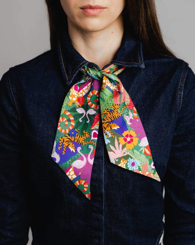 jedwabne twilly safari spadiora 4