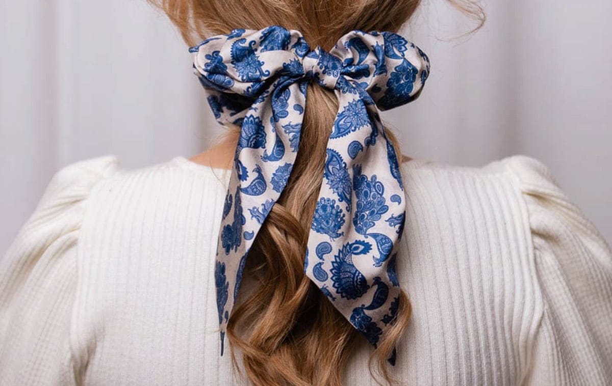 spadiora blog jedwabne scrunchie
