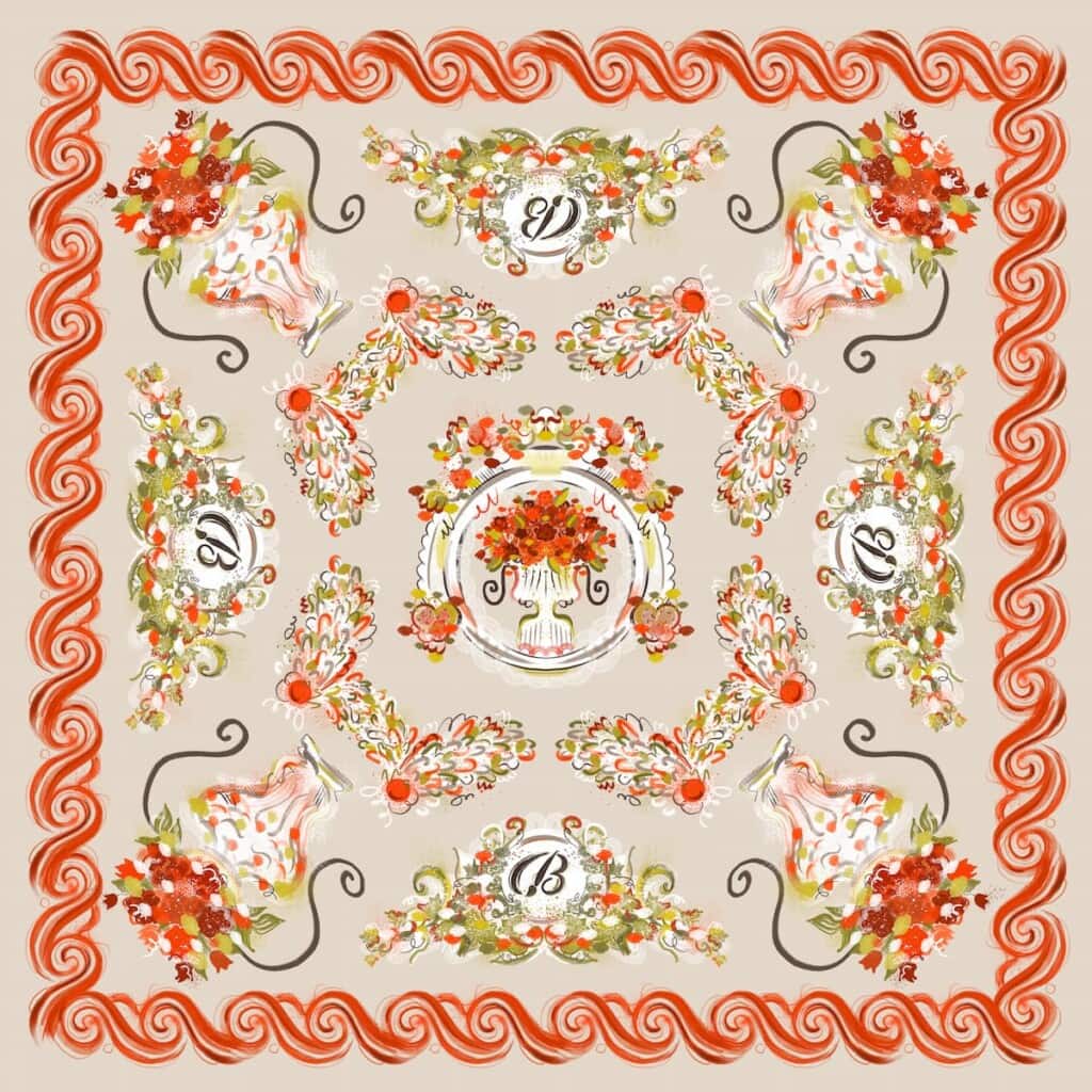 Spadiora apaszka Bellotto