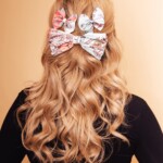 jedwabna kokarda do wlosow ondo arko karuzela pudrowy roz spadiora