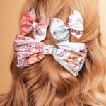 jedwabna kokarda do wlosow ondo arko karuzela pudrowy roz spadiora 1