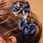 zestaw dwoch spinek do wlosow z jedwabnymi kokardkami arko duma spadiora 4