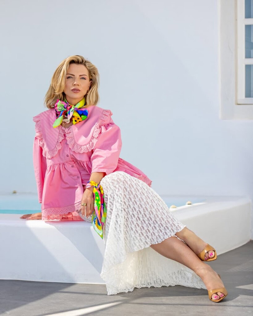 jedwabna apaszka soczysta spadiora 3