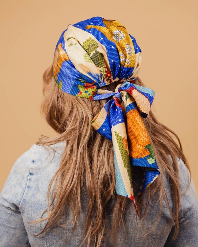 jedwabna piratka na glowe corsaro makatka spadiora 2