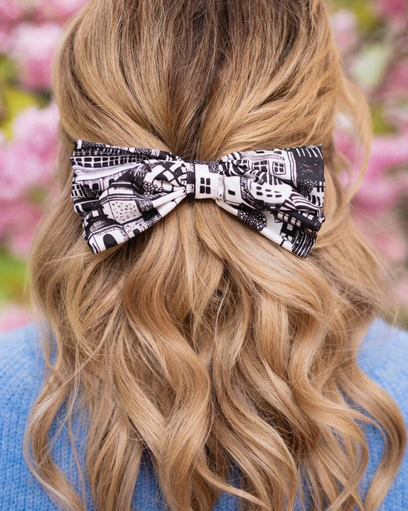 jedwabna kokarda do wlosow ondo cyrk spadiora 1