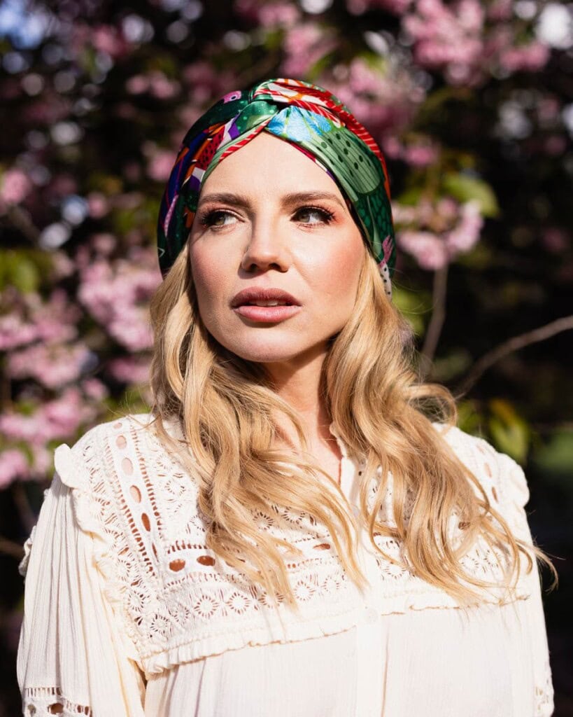 jedwabny turban premium safari spadiora 3