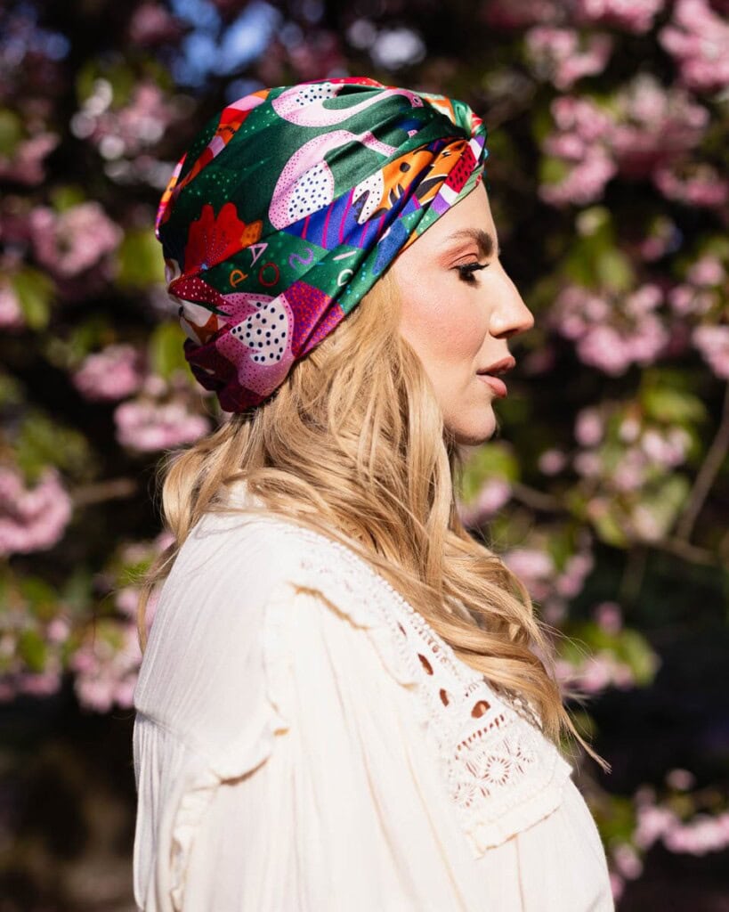 jedwabny turban premium safari spadiora 2