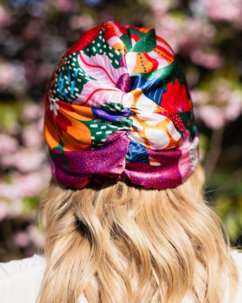 jedwabny turban premium safari spadiora