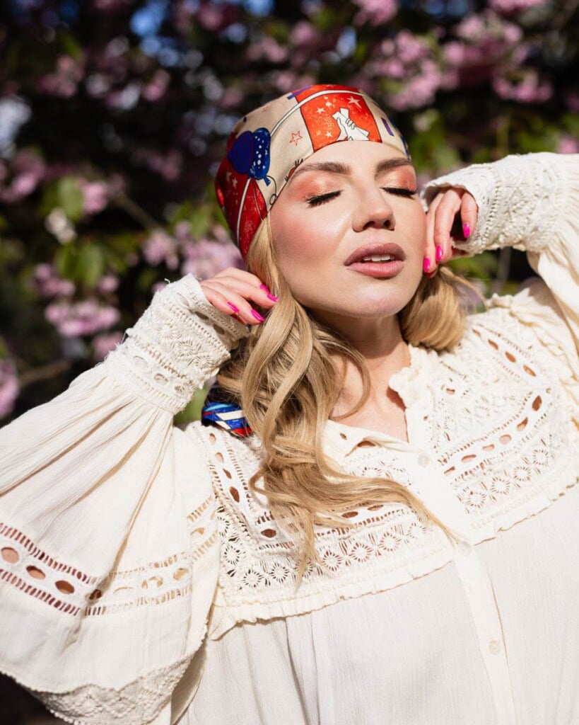 jedwabna piratka na glowe corsaro cyrk 1