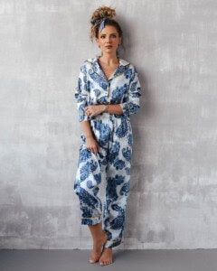 jedwabna satynowa pizama revo duma zestaw z dlugimi spodniami spadiora 17