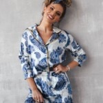 jedwabna satynowa pizama revo duma zestaw z dlugimi spodniami spadiora 19