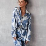 jedwabna satynowa pizama revo duma zestaw z dlugimi spodniami spadiora 22