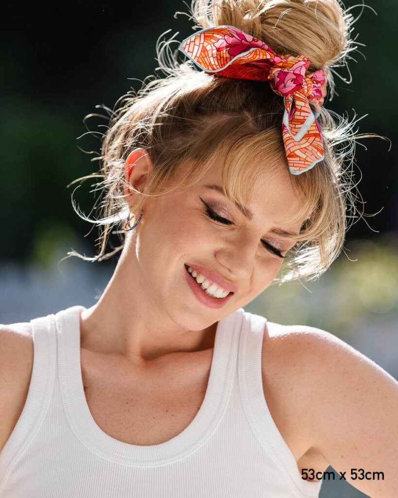 apaszka jedwabna dwustronna rok drewnianego smoka spadiora 15