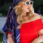 apaszka jedwabna dwustronna latarnia spadiora 22