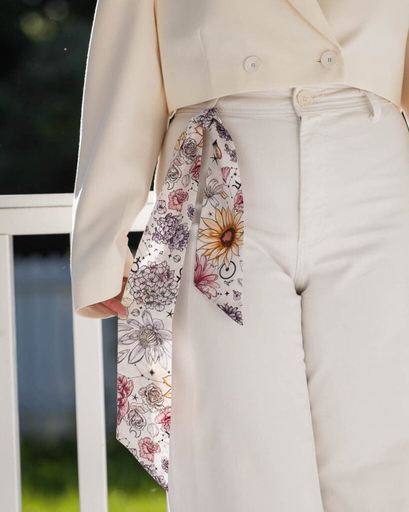 jedwabne twilly kwiaty zodiaku spadiora 2