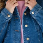 kurtka jeansowa safari kwiaty zodiaku pedzel spadiora 7