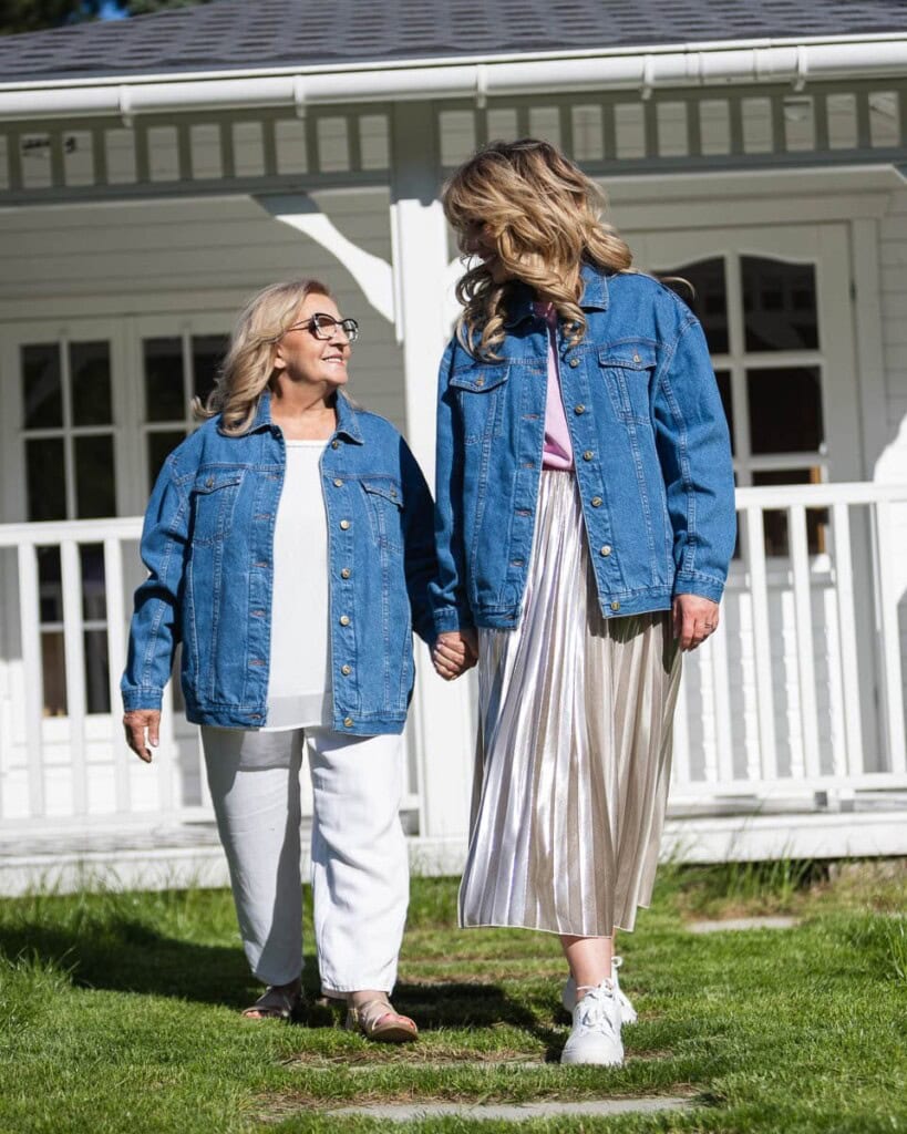 kurtka jeansowa safari kwiaty zodiaku pedzel spadiora 12