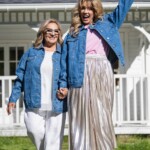 kurtka jeansowa safari kwiaty zodiaku pedzel spadiora 13