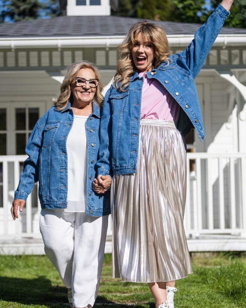 kurtka jeansowa safari kwiaty zodiaku pedzel spadiora 13