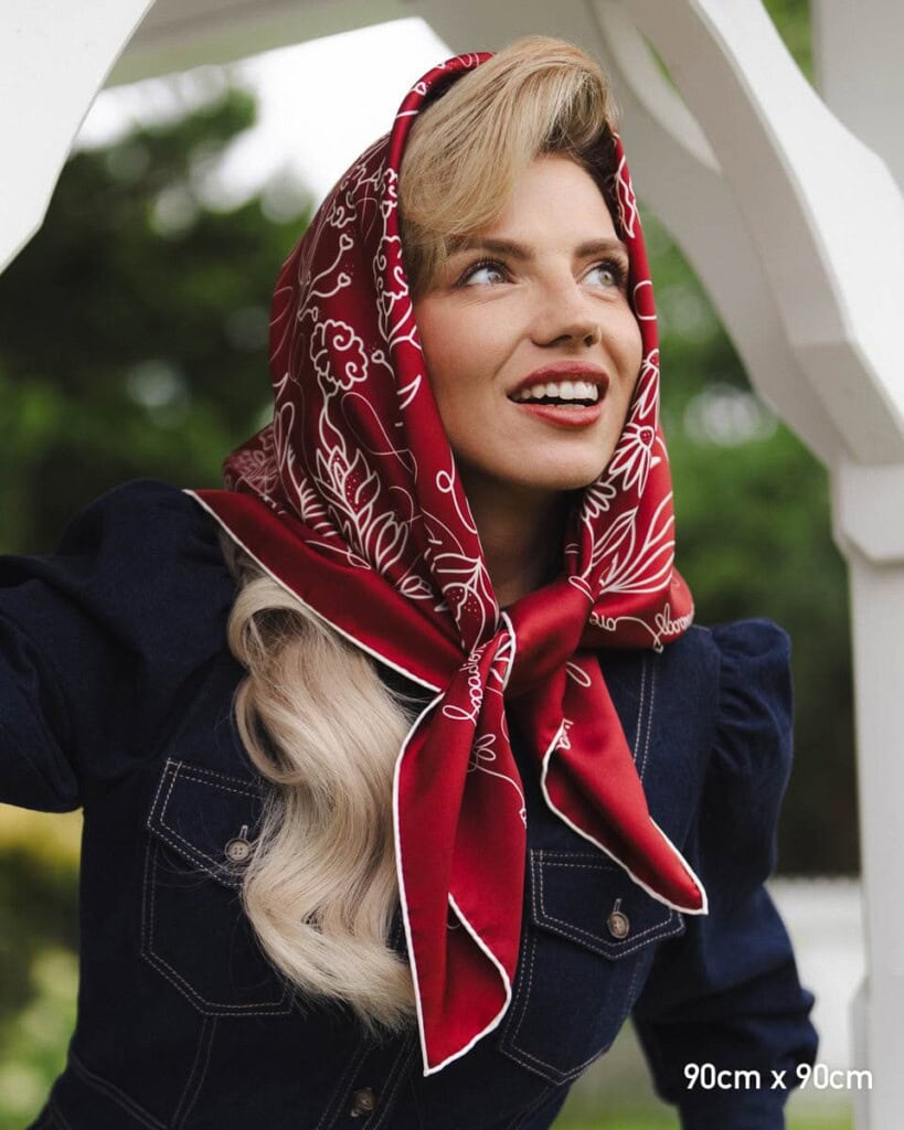 apaszka jedwabna dwustronna feminimal boro spadiora 3