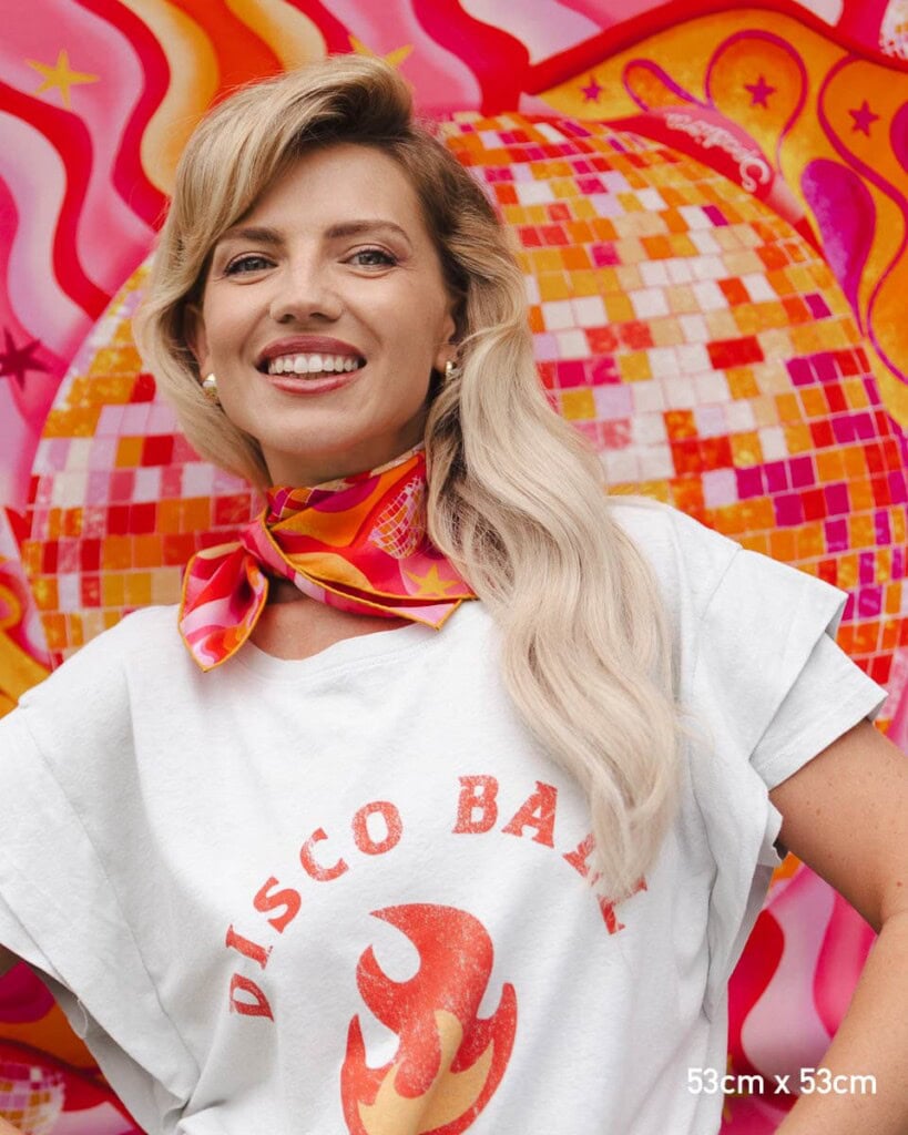 apaszka jedwabna dwustronna rozkosz spadiora