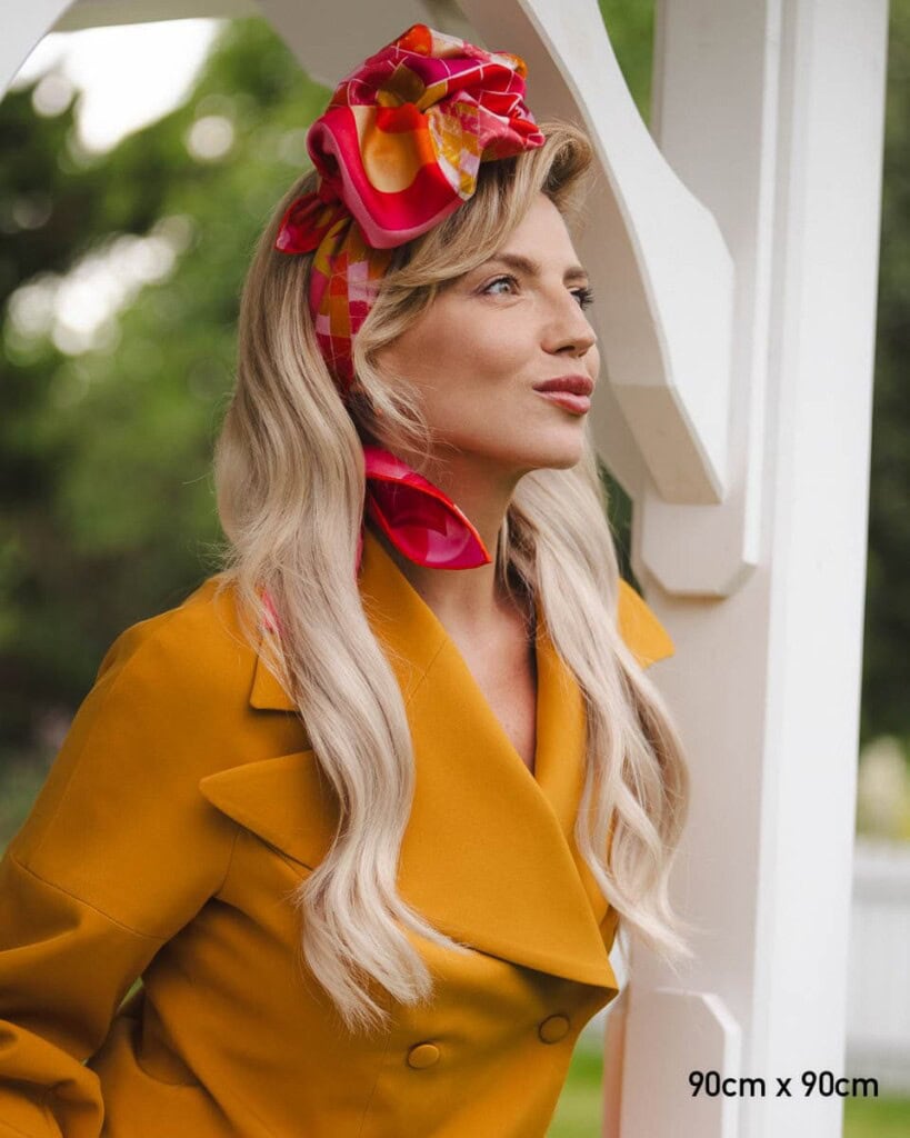 apaszka jedwabna dwustronna rozkosz spadiora 4