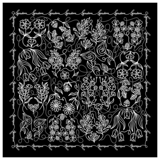 wzor feminizm czarna spadiora