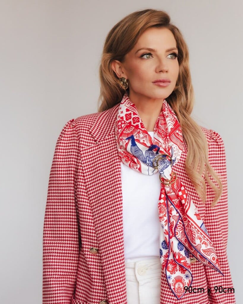 apaszka jedwabna Spadiora Wiwat