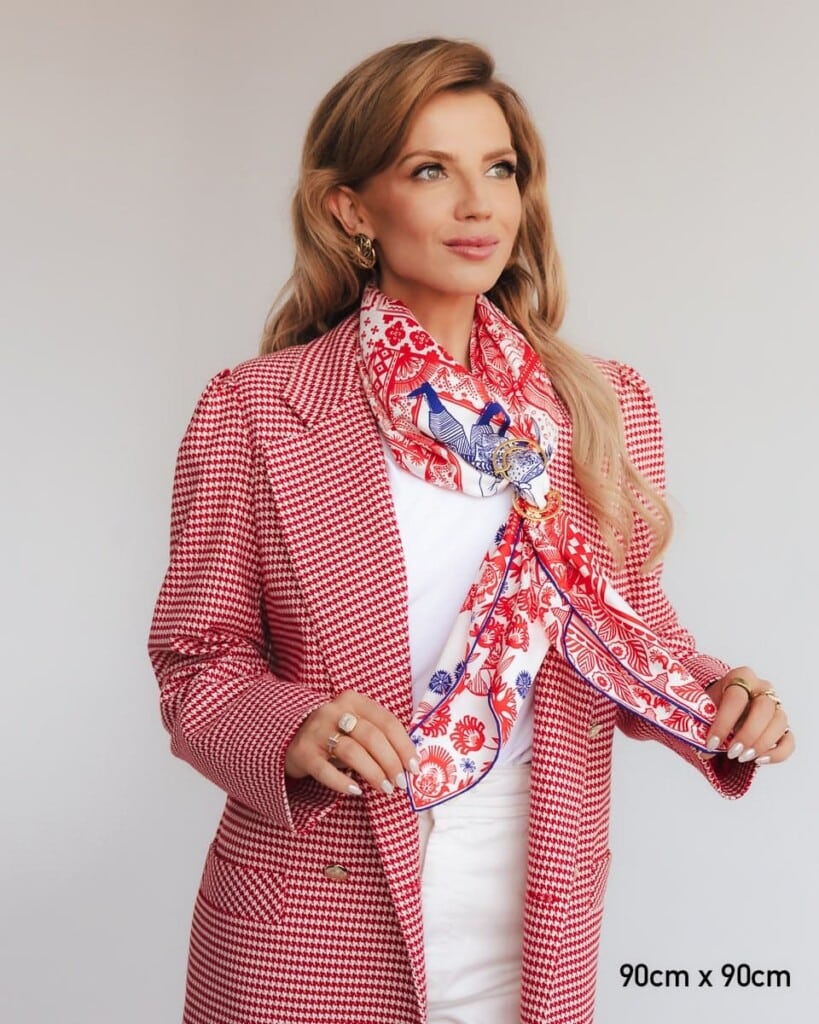 apaszka jedwabna Spadiora Wiwat