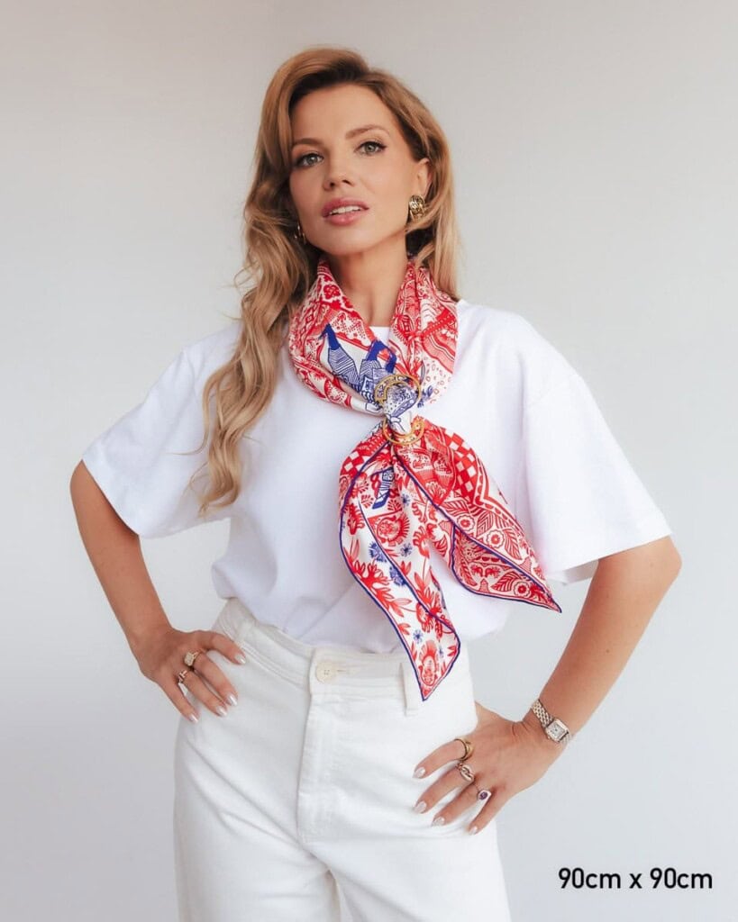 apaszka jedwabna Spadiora Wiwat