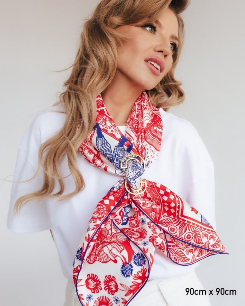 apaszka jedwabna Spadiora Wiwat