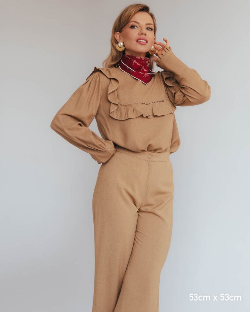 apaszka jedwabna dwustronna feminimal boro spadiora 8