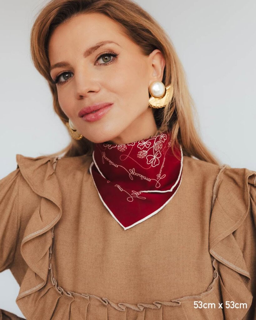 apaszka jedwabna dwustronna feminimal boro spadiora 9