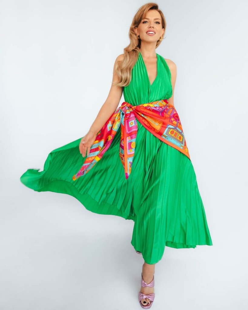 apaszka jedwabna dwustronna playlista spadiora 16