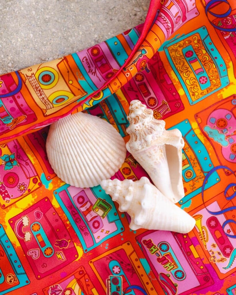 apaszka jedwabna dwustronna playlista spadiora 21