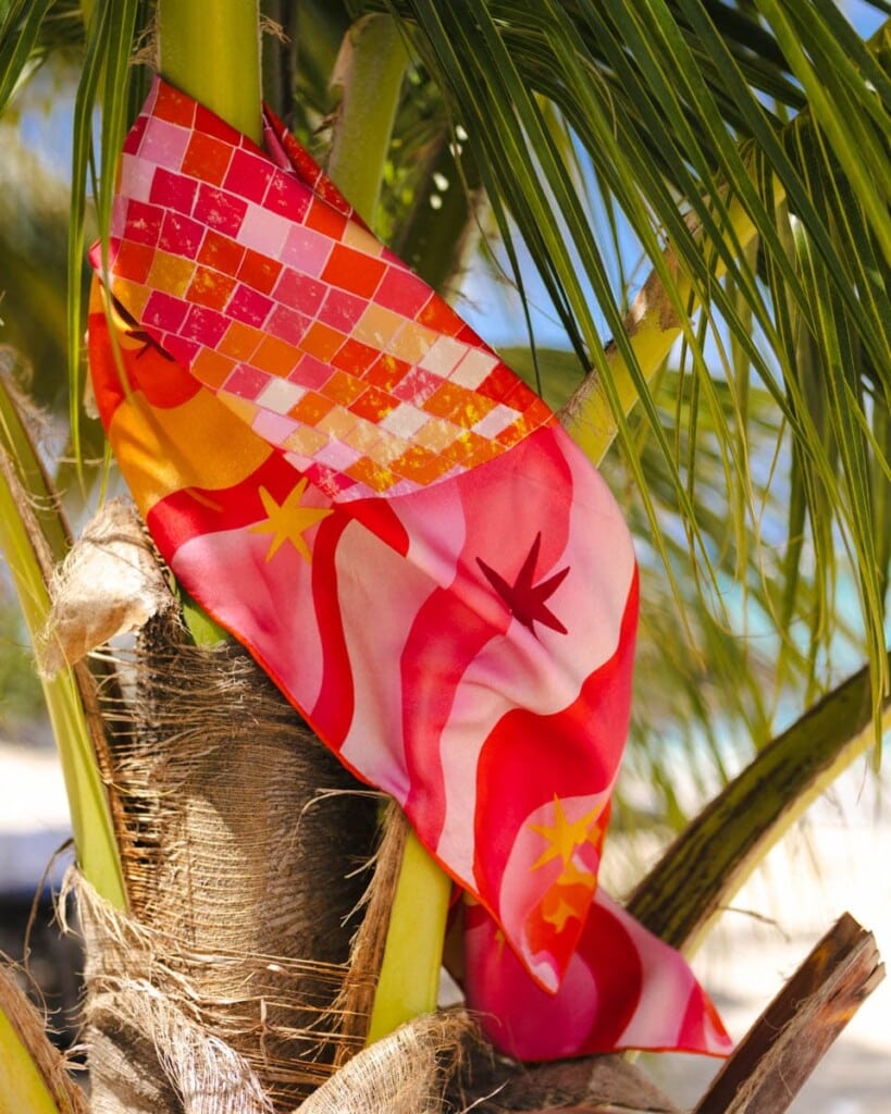 apaszka jedwabna dwustronna rozkosz spadiora 19