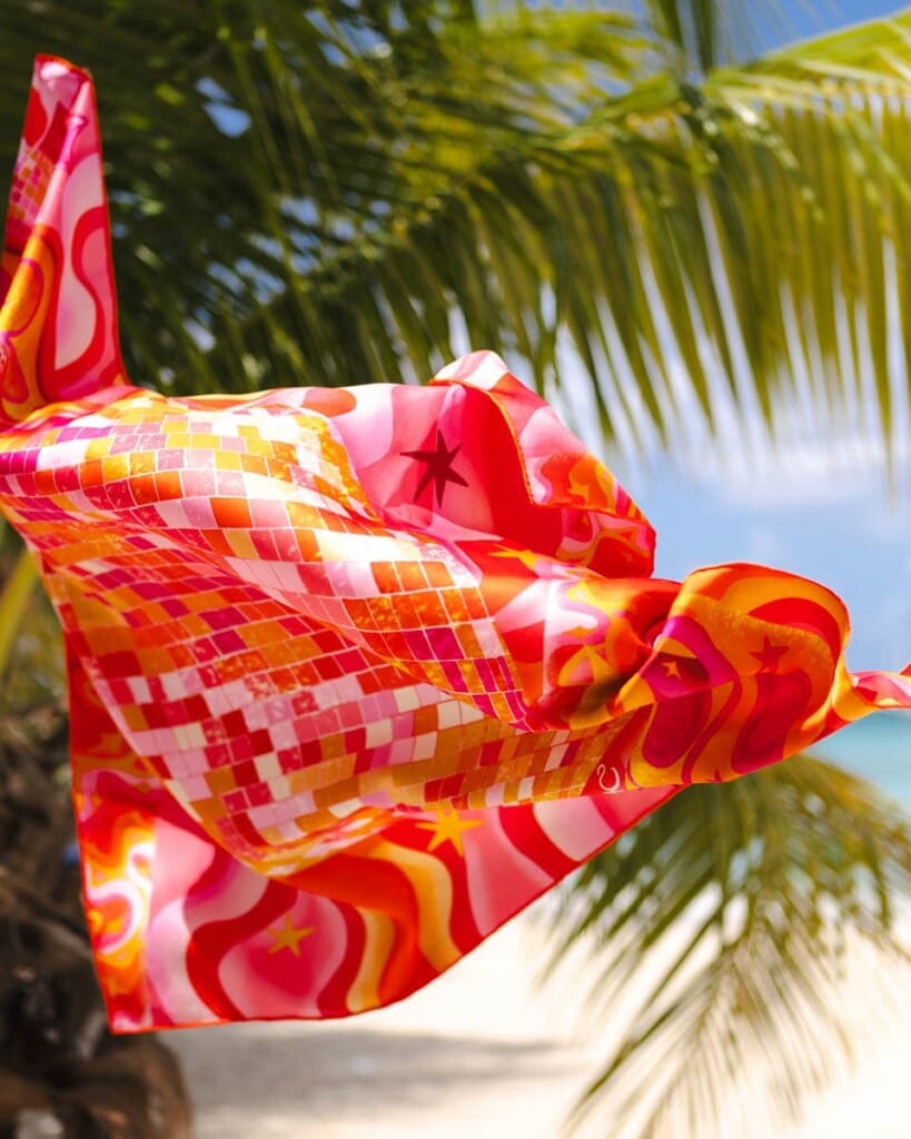 apaszka jedwabna dwustronna rozkosz spadiora 15