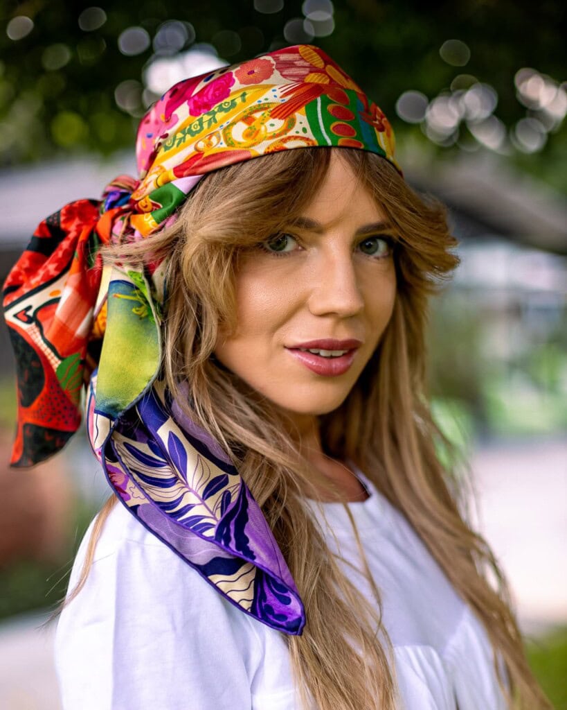 apaszka jedwabna dwustronna frykasy spadiora 3