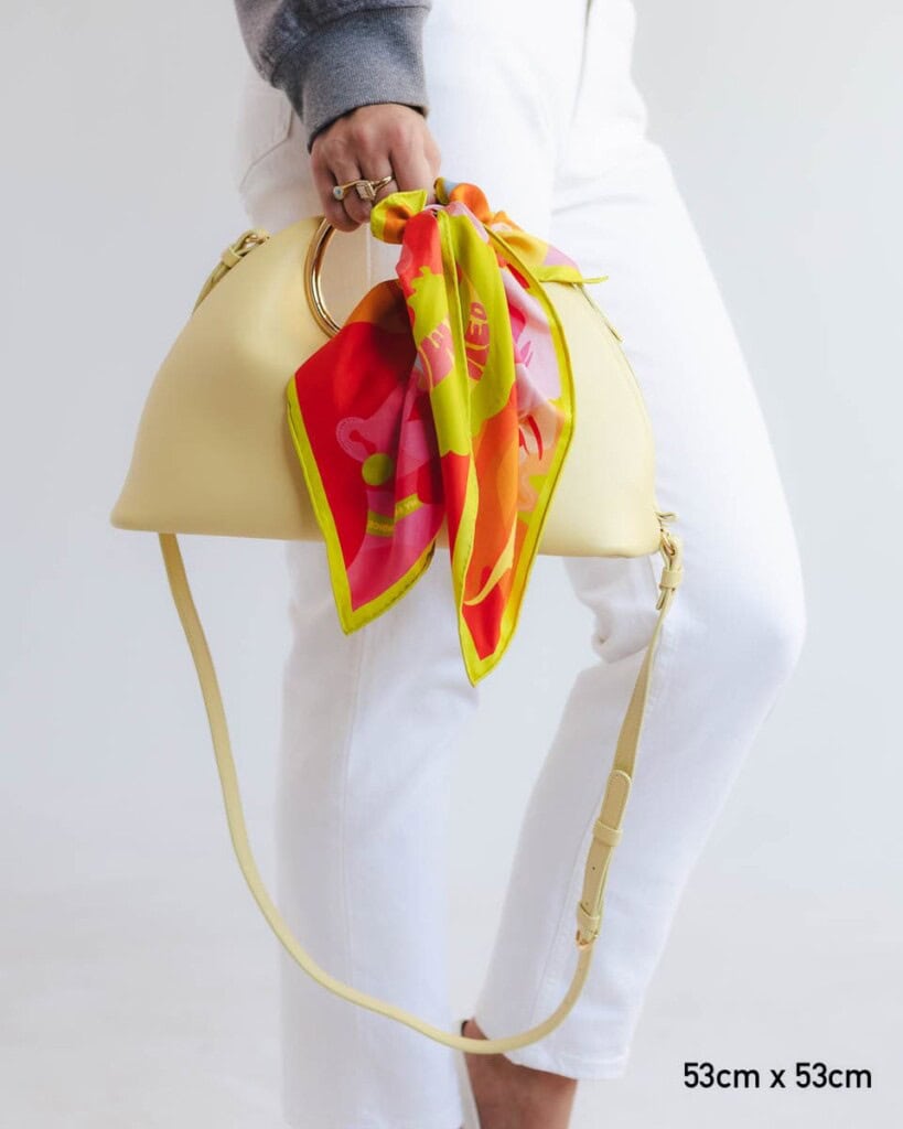 apaszka jedwabna dwustronna self love first spadiora 7