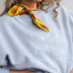 apaszka jedwabna dwustronna self love first spadiora 9