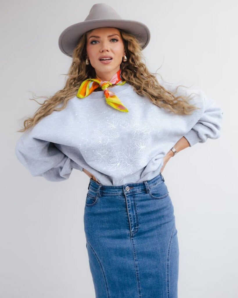 apaszka jedwabna dwustronna self love first spadiora 10