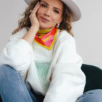 apaszka jedwabna dwustronna self love first spadiora 12