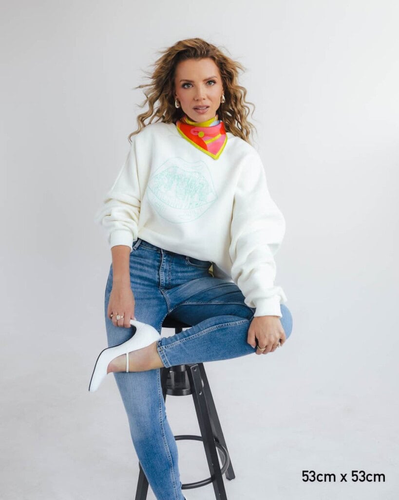 apaszka jedwabna dwustronna self love first spadiora 13